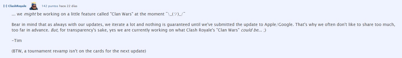 Guerra de Clanes Clash Royale