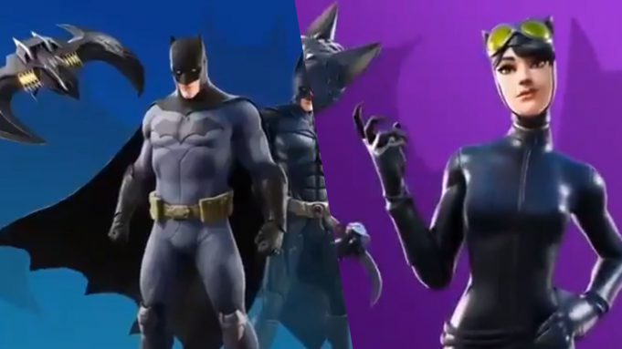 Batman skins Catwoman Fortnite