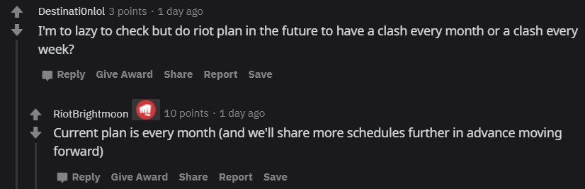 El productor del juego ha confirmado en Reddit la intención de Riot.