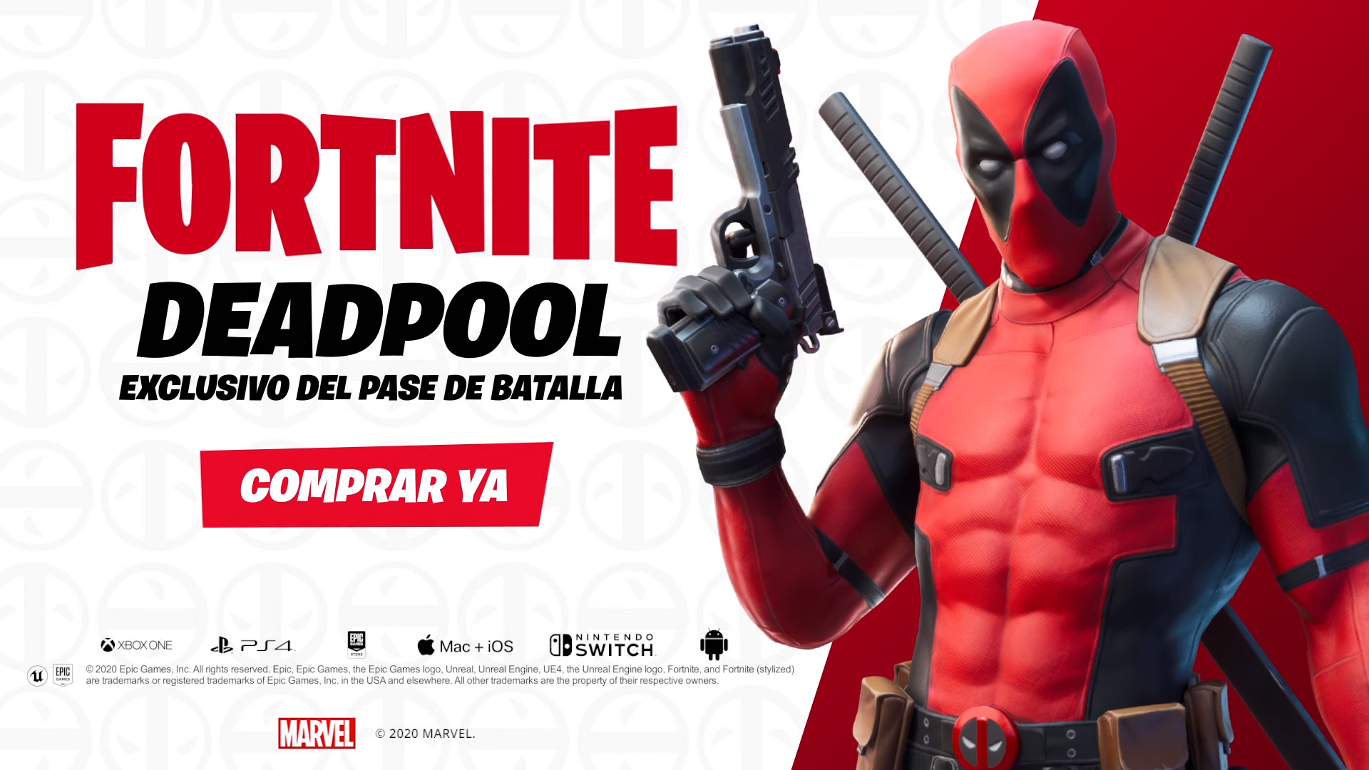 hacha Médico Pelmel Cómo conseguir la skin de Deadpool en Fortnite...¡ya disponible!