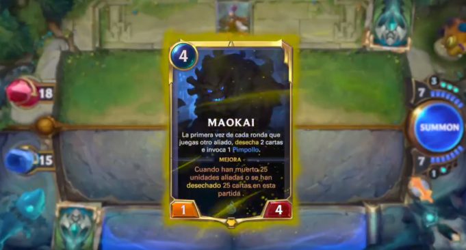 Maokai, nuevo campeón de Legends of Runeterra.
