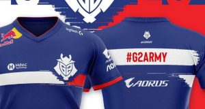 La camiseta homenaje a Francia de G2 Esports