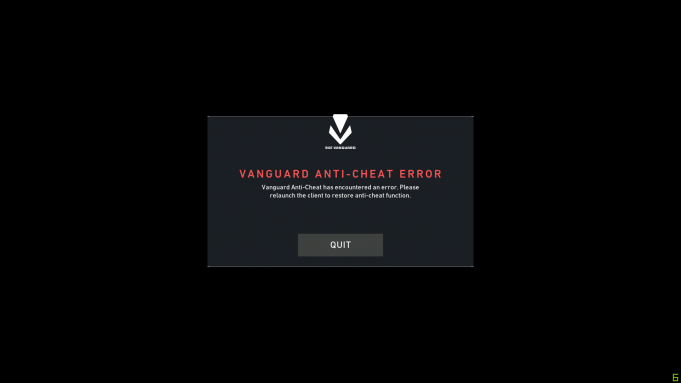 Valorant Vanguard
