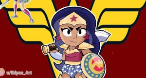 Bibi skin Wonder Woman brawl stars