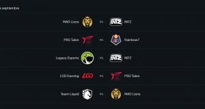 Worlds 2020 horarios Play-In