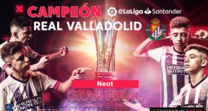 Neat, campeón con el Valladolid en eLaLiga Santander