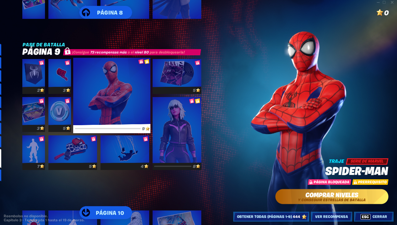 Cómo y cuándo conseguir la skin de Spider-Man en Fortnite
