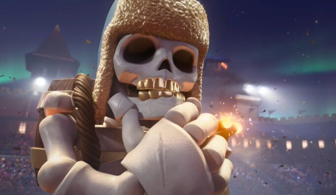 El esqueleto gigante de Clash Royale