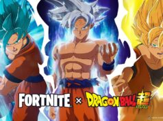 Las skins de Goku en Fortnite