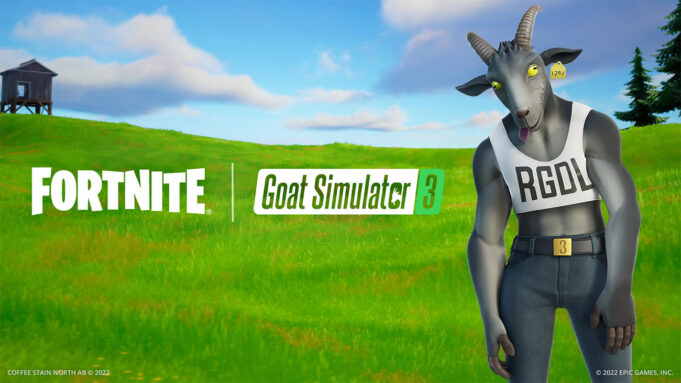 Goat simulator Fortnite